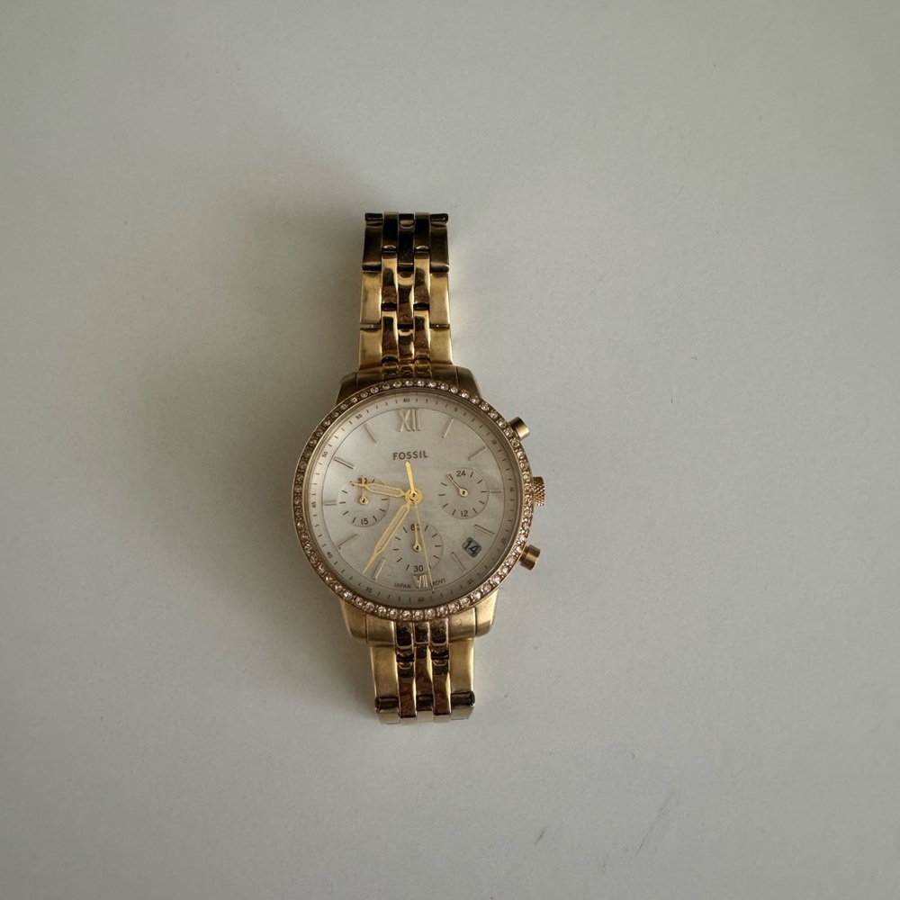 Neutra Chronograph Gold-Tone Stainless Steel Watch 36mm